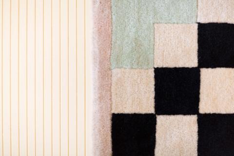 The image displays a composition of different textures and patterns