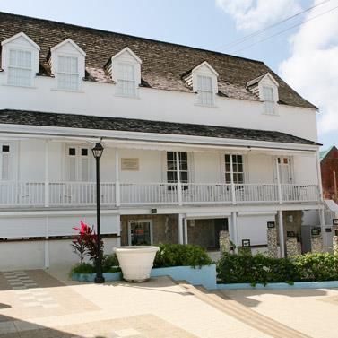 Barbados Colonial style building in Barbados
