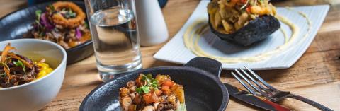 Barbados Cuisine Experience Delicious culinary dishes on a table