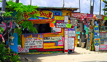 Barbados: Explore the Vibrant Food, Culture, and Music Colorful beach shack with cultural and musical vibes in Barbados