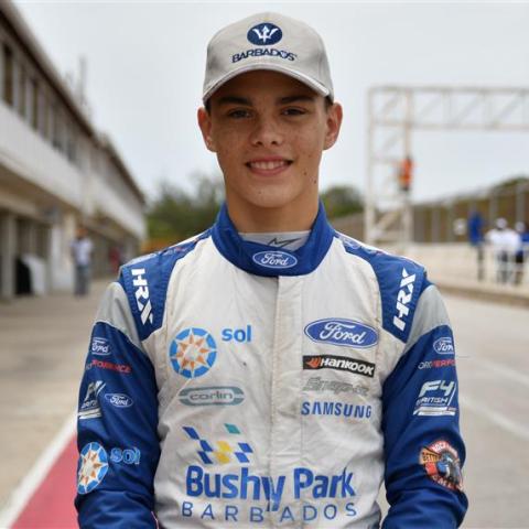 Barbados Young Racing Talent Young race car driver representing Barbados