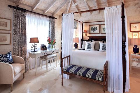This image showcases a beautifully designed bedroom