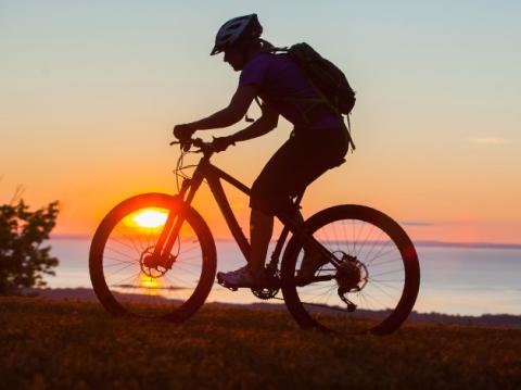 Biking