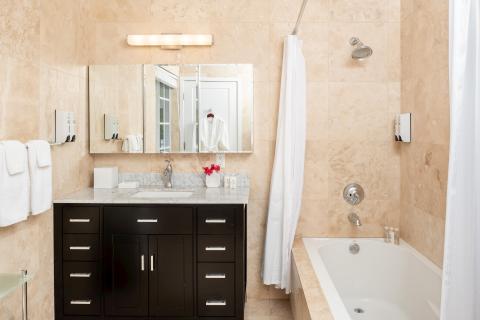 This is an image of a modern bathroom