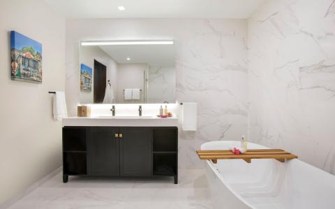 This image shows a modern bathroom