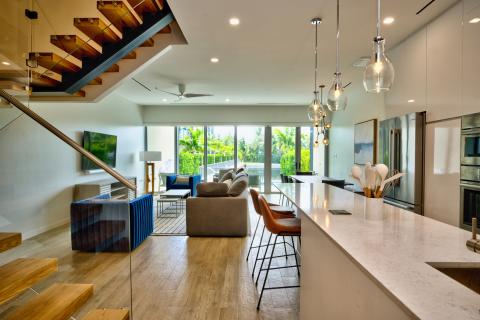 Bright and Airy Modern Home Interior with Stylish Decor
