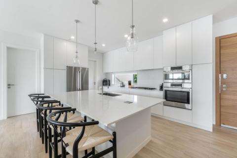 Sleek kitchen with minimalist design