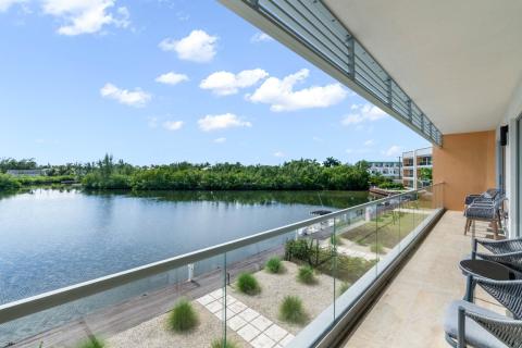ONE Canal Point: Modern Balcony with Stunning Water Views
