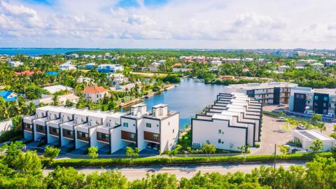 Aerial-of-townhomes