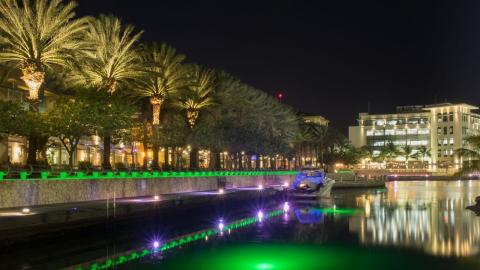 Camana-Bay-at-night