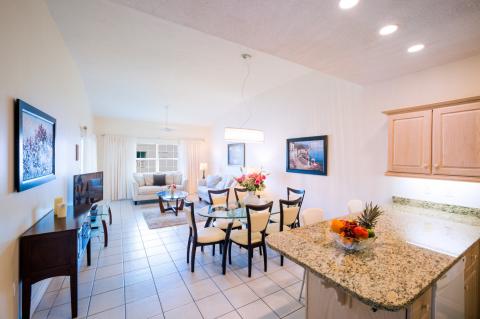  Modern well-decorated open living space