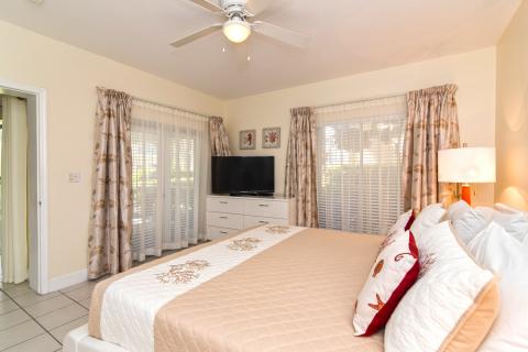 Ornate bed in tidy bedroom