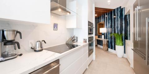 This image shows a modern kitchen interior