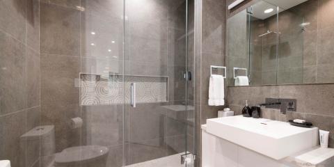 This image displays a modern bathroom interior