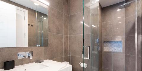 This image features a modern bathroom interior