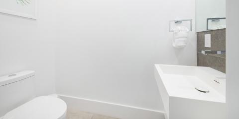 This image shows a modern and minimalistic bathroom