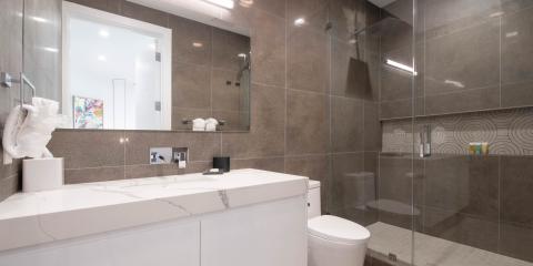 This image shows a modern bathroom interior