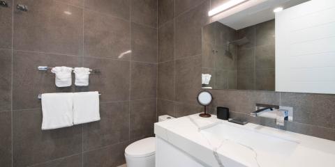 This image shows a modern bathroom interior