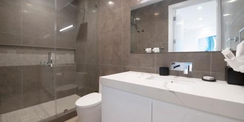 This image shows a modern bathroom interior