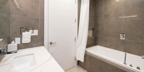 This image shows a modern bathroom interior