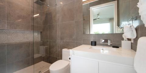 This image shows a modern bathroom interior