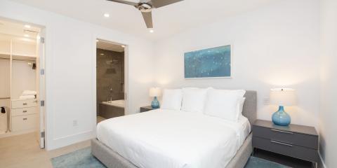 This image shows a modern bedroom