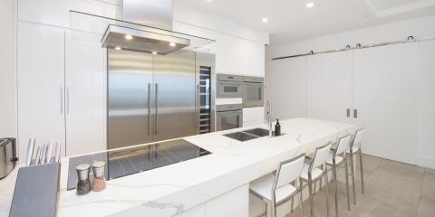 This image shows a modern kitchen interior