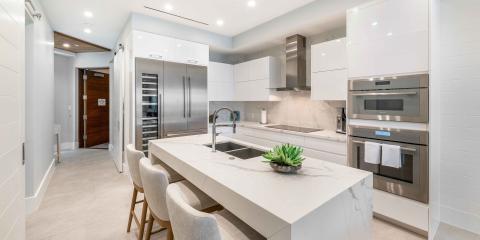This image shows a modern kitchen interior