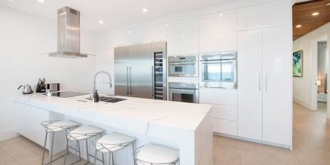 This is an image of a modern kitchen