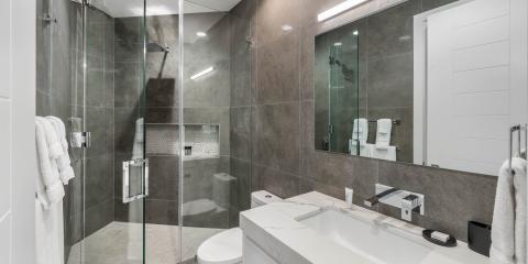 This image shows a modern bathroom interior