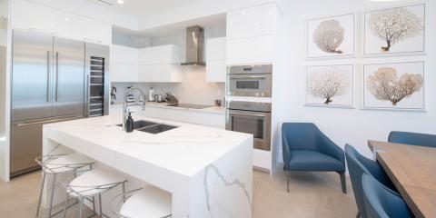 This image shows a modern kitchen interior