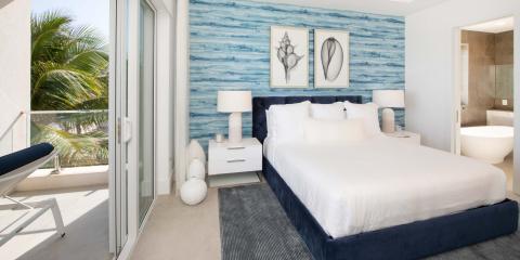 This is an image of a contemporary bedroom