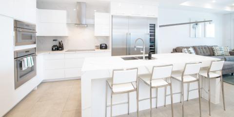 This image shows a modern kitchen interior