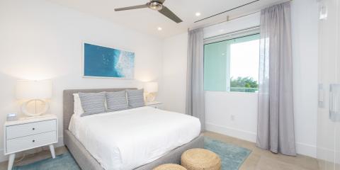 This image shows a neatly arranged bedroom