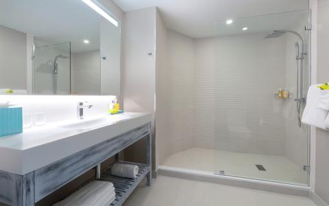 This is an image of a modern bathroom