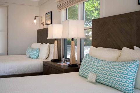 This image shows a well-appointed modern bedroom