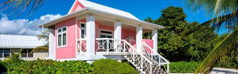 beautiful beach bungalows overlooking the caribbean sea