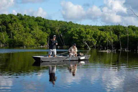 fishing inland tarpon with southern cross club
