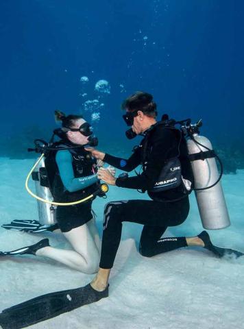 open water scuba diving course with southern cross club
